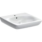 Lavabo serie Selnova Comfort sin barreras de Geberit.  B'=55cm, T'=55cm